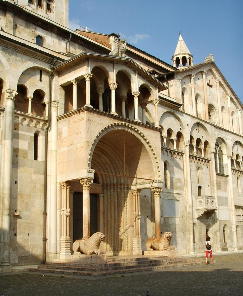 Facciata della Cattedrale di San Gemignano